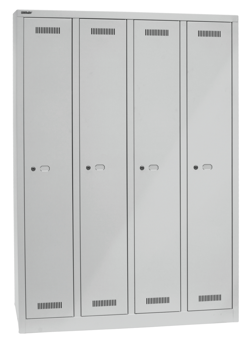 Bisley Garderobenschrank MonoBloc, Abteilbreite 248 mm Standard 3 ZOOM