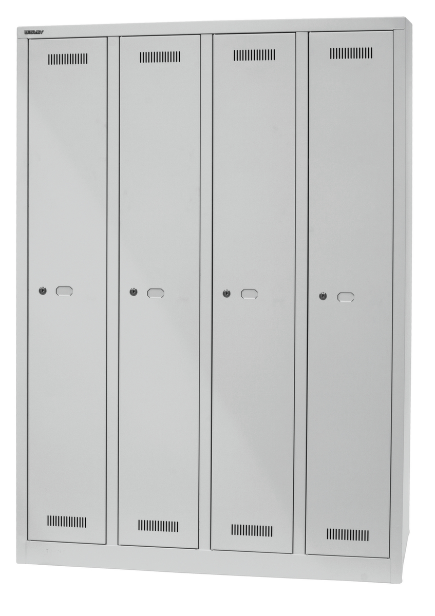 Bisley Garderobenschrank MonoBloc, Abteilbreite 248 mm Standard 2 ZOOM