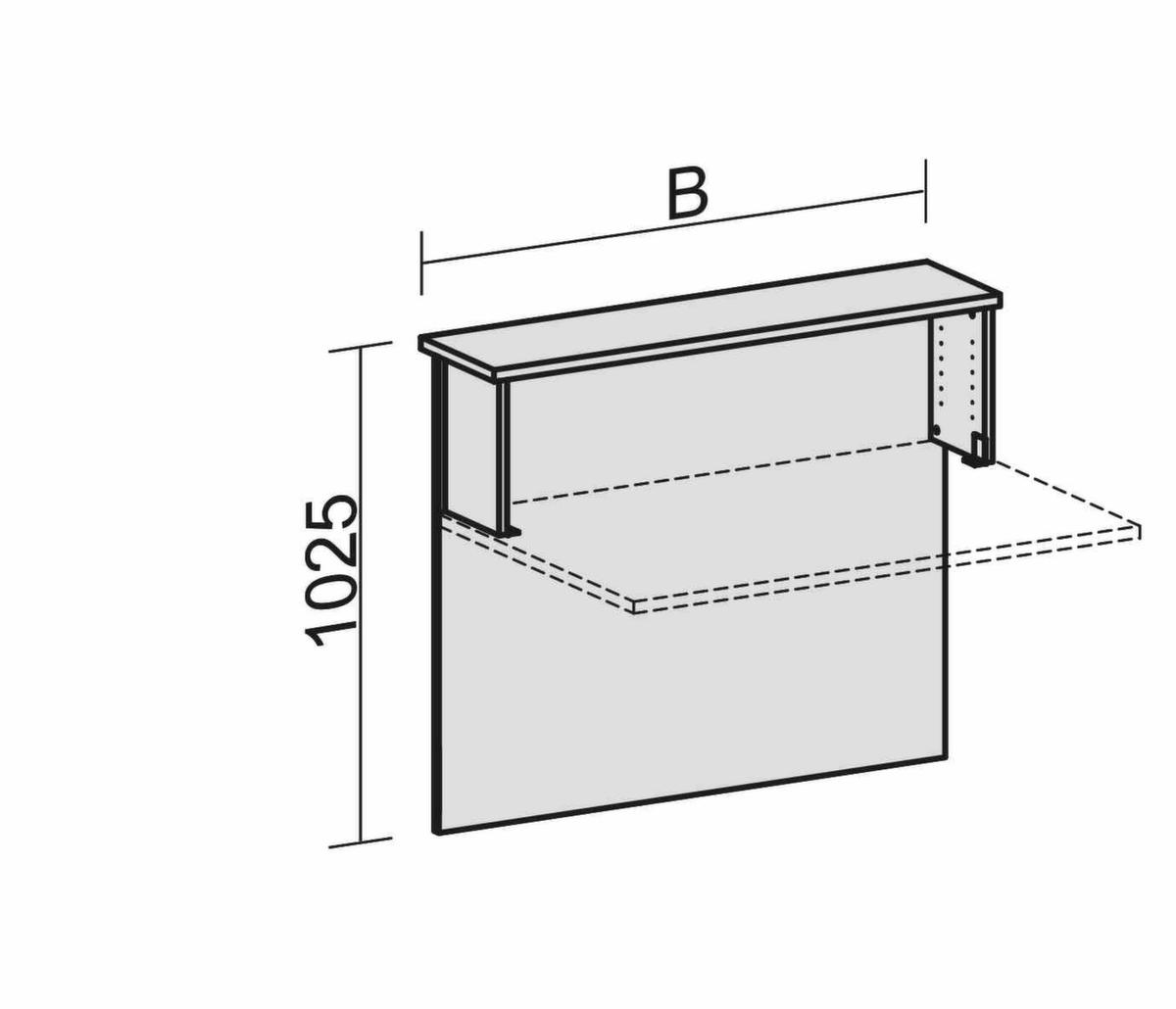 Vorbautheke Technische Zeichnung 1 ZOOM