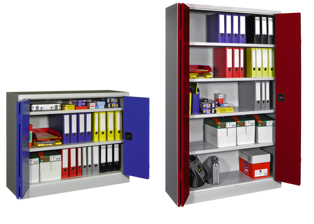 PAVOY Großraum-Falttürenschrank Basis aus Stahl Standard 1 ZOOM