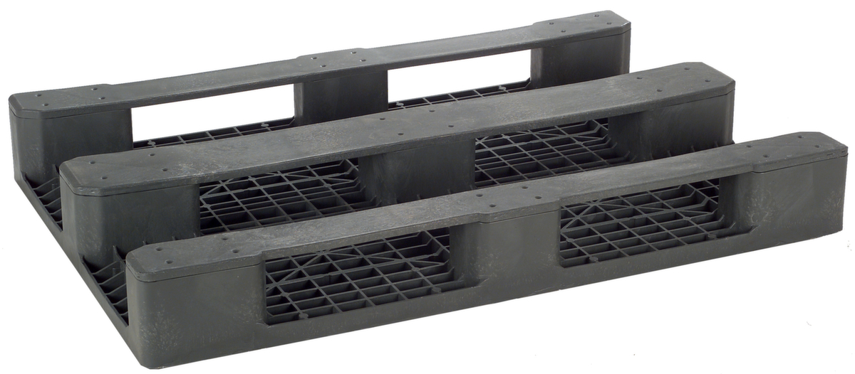 Universal-Hygienepalette, PE-Regenerat, Länge x Breite 1200 x 800 mm Standard 2 ZOOM