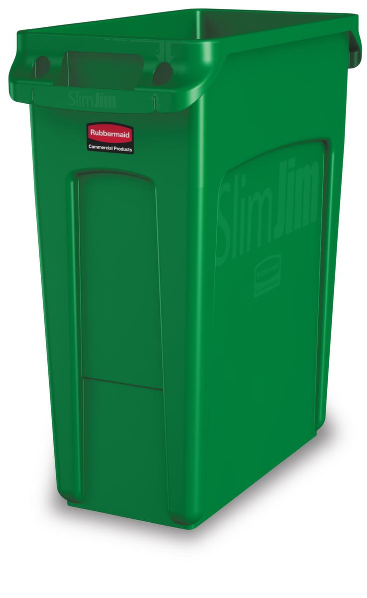 Rubbermaid Wertstoffsammler Slim Jim® mit Lüftungskanälen Standard 10 ZOOM