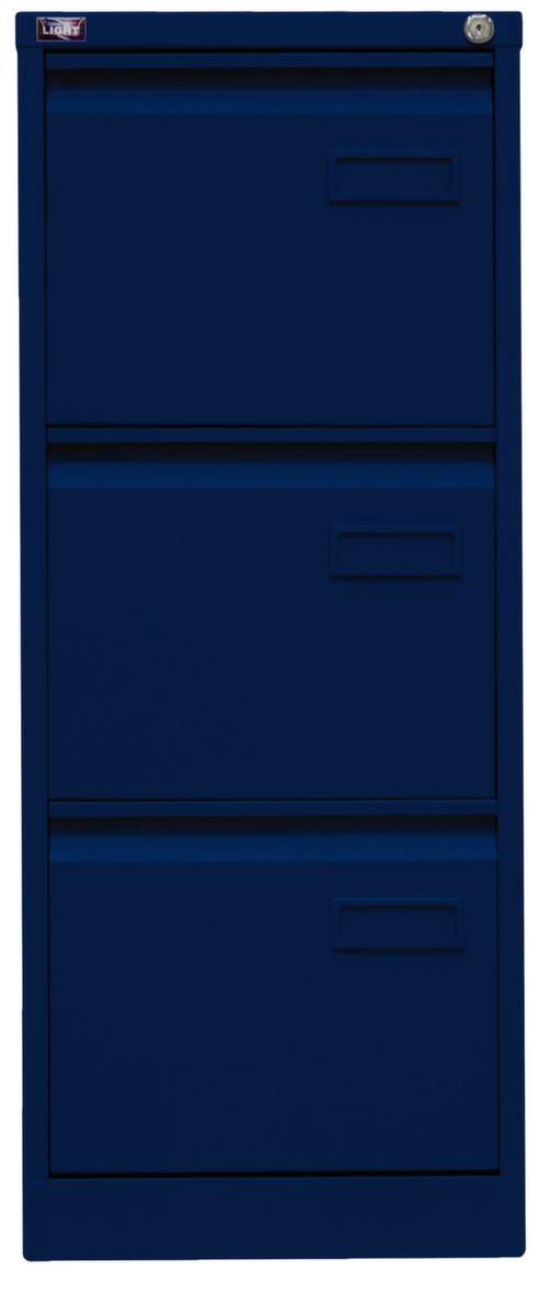 Bisley Hängeregistraturschrank Light, 3 Auszüge, oxfordblau/oxfordblau Standard 2 ZOOM