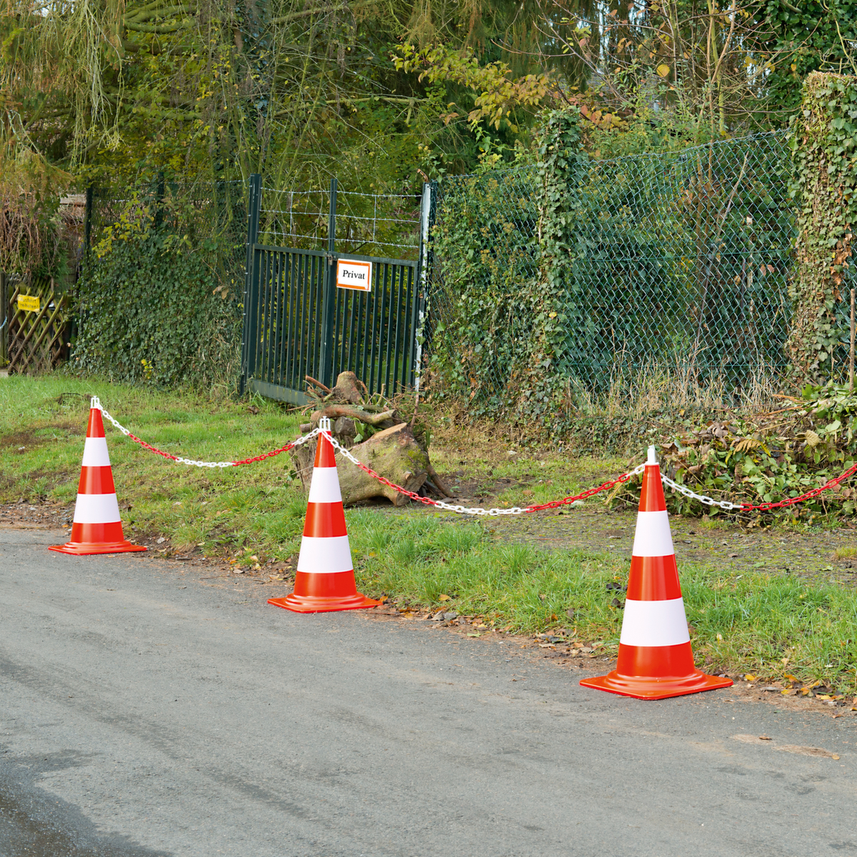 Moravia Kettenhaken für Leitkegel Milieu 1 ZOOM