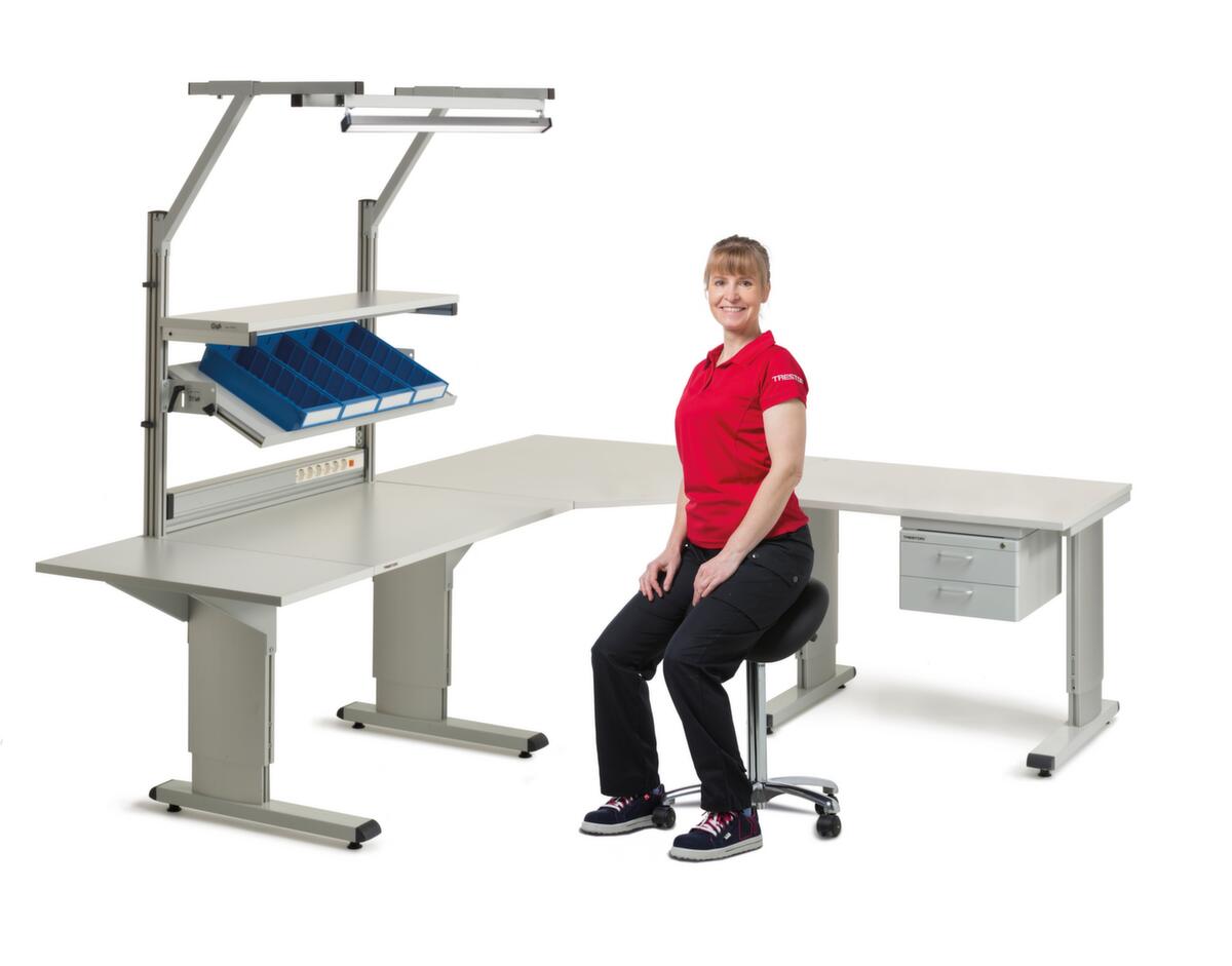 Treston Höhenverstellbarer Arbeitstisch Milieu 1 ZOOM