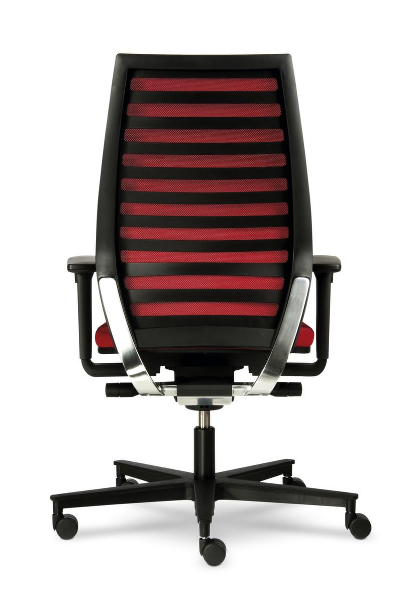 ROVO-CHAIR Bürodrehstuhl R12, Lamellen-Rückenlehne, rot Standard 2 ZOOM