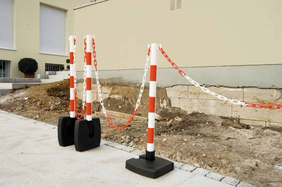 Moravia Kettenwarnständer GUARDA Flex zum Umklappen Milieu 1 ZOOM