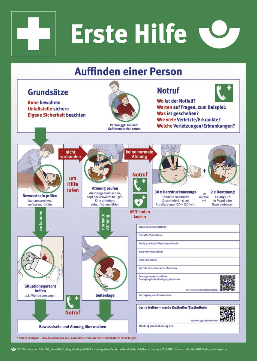 Erste-Hilfe-Schild SafetyMarking® Standard 2 ZOOM