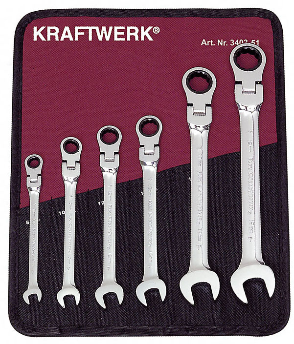 KRAFTWERK® 6-t.Gelenk-CLICKRAFT-Satz 8-19 mm R.t. Standard 1 ZOOM