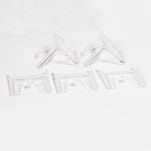 Fluchttürhauben-Set GfS Typ K, 2 x Befestigungswinkel, 3 x Endabschlüsse Standard 1 ZOOM