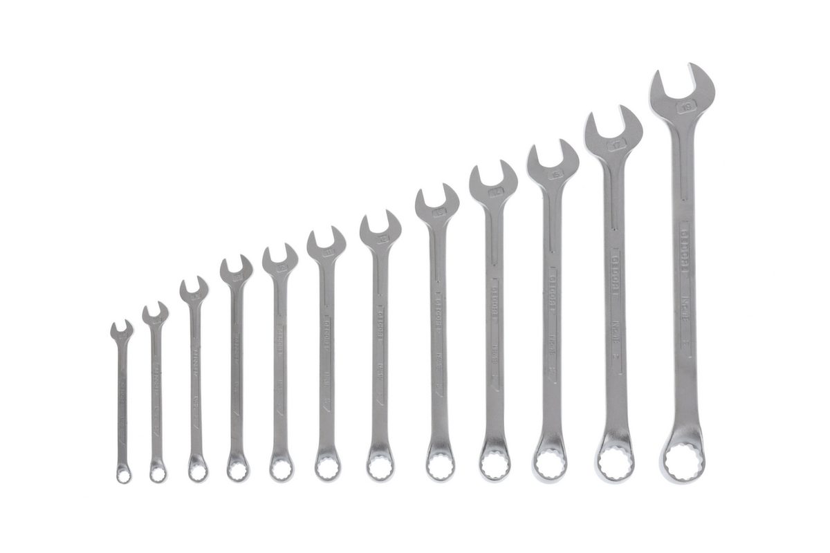 GEDORE 1 B-0112 Ring-Maulschlüssel-Satz 12-teilig 6-19 mm