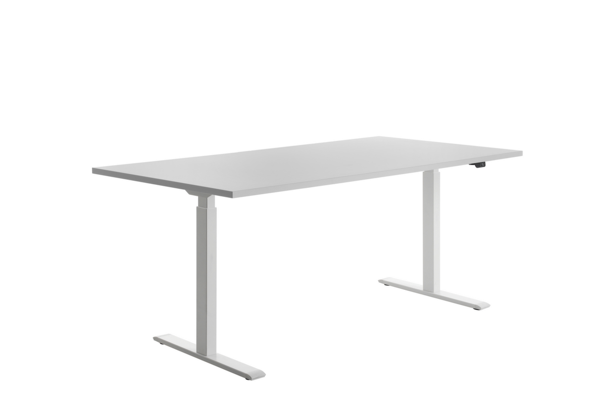 Topstar Elektrisch höhenverstellbarer Schreibtisch E-Table Smart mit T-Fußgestell Standard 2 ZOOM