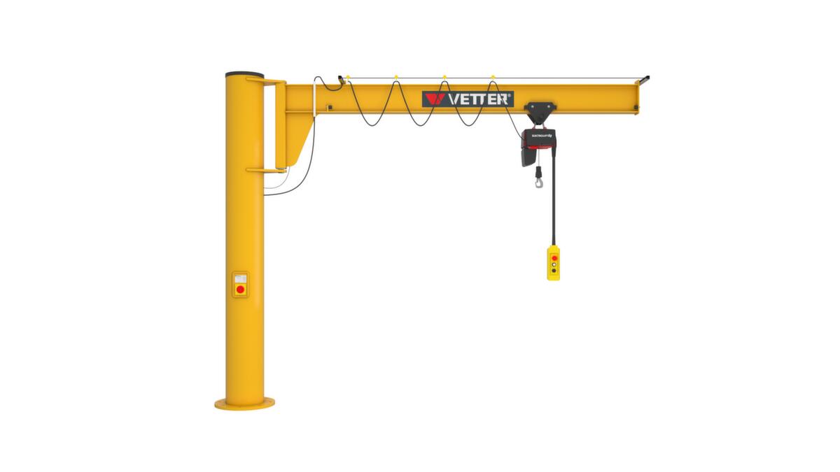 Vetter Säulen-Schwenkkran ASSISTENT mit niedriger Bauhöhe Standard 2 ZOOM
