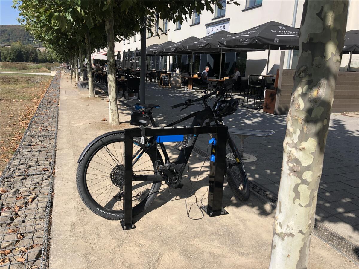 Schake E-Bike-Anlehnbügel Milieu 2 ZOOM