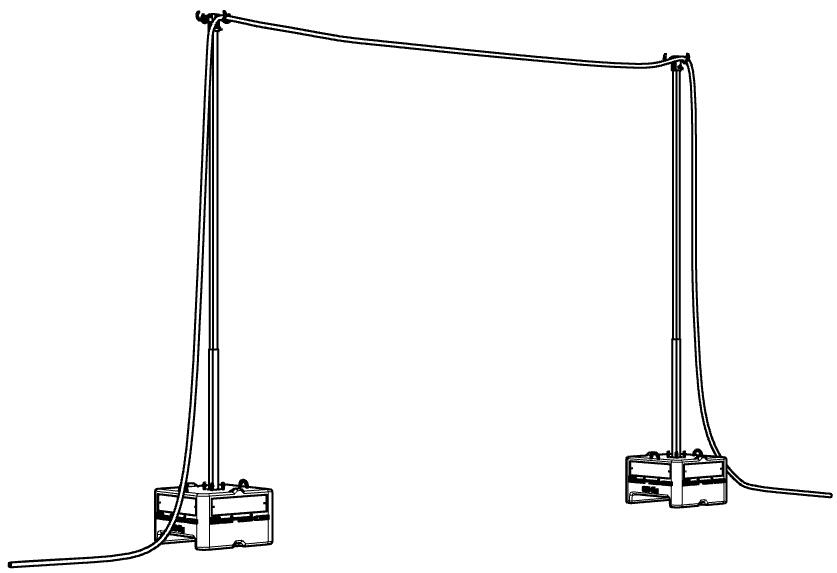 Schake Aufstellvorrichtung, Höhe x Breite 560 x 800 mm Technische Zeichnung 1 ZOOM