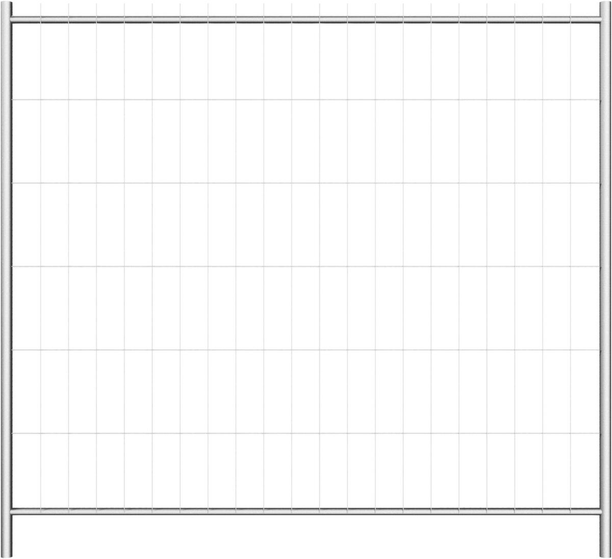 Schake Ausgleichselement für Mobilzaun, Höhe x Breite 2000 x 2200 mm Standard 4 ZOOM