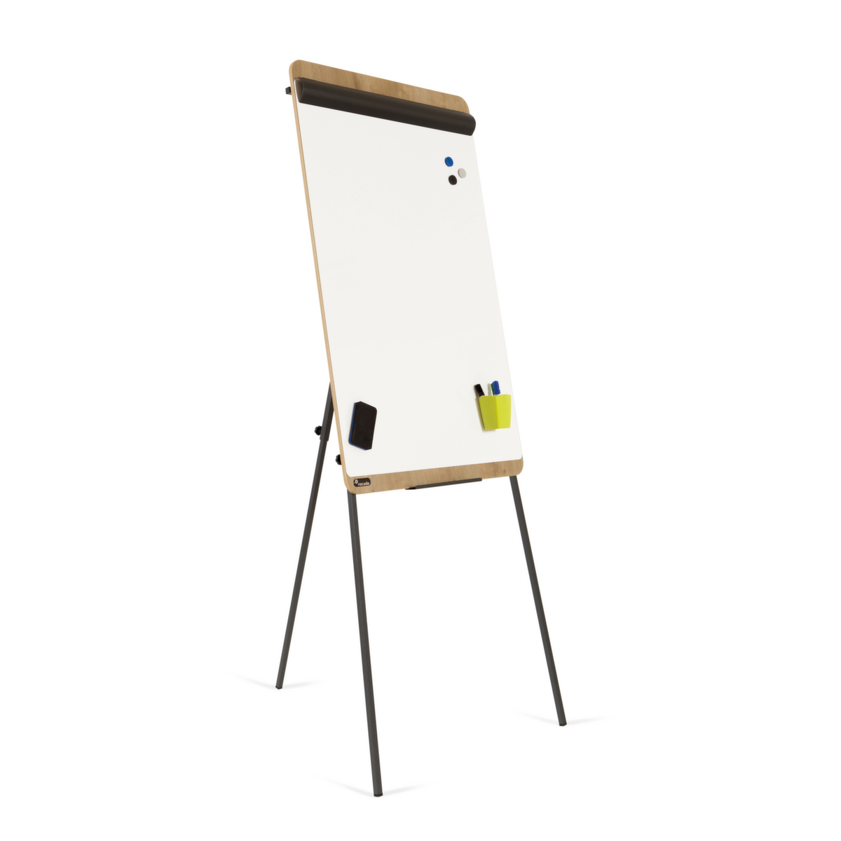 Rocada Flipchart aus Stahl/Holz Milieu 1 ZOOM